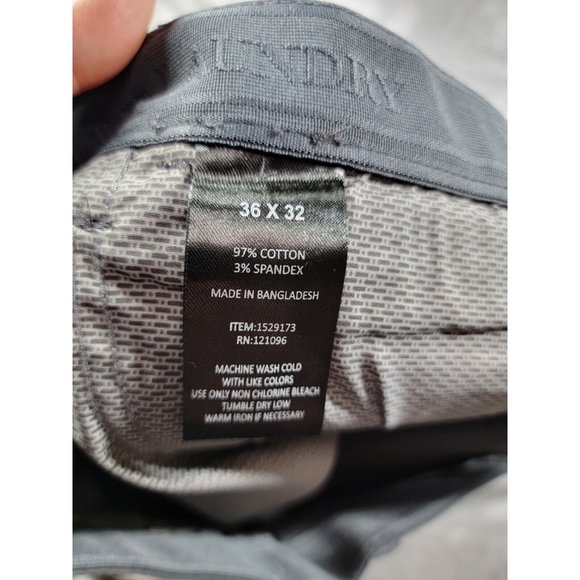 NEW English Laundry Adult 39x31 Pants Gray Slimmer Straight Leg 365 TruTemp Mens - Picture 5 of 7